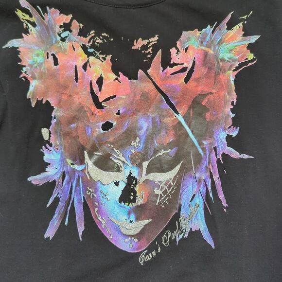 VTG Jean Paul Gaultier Womens Top Graphic Colorful Y2K Short Sleeve Tee XS RARE! - Picture 4 of 6